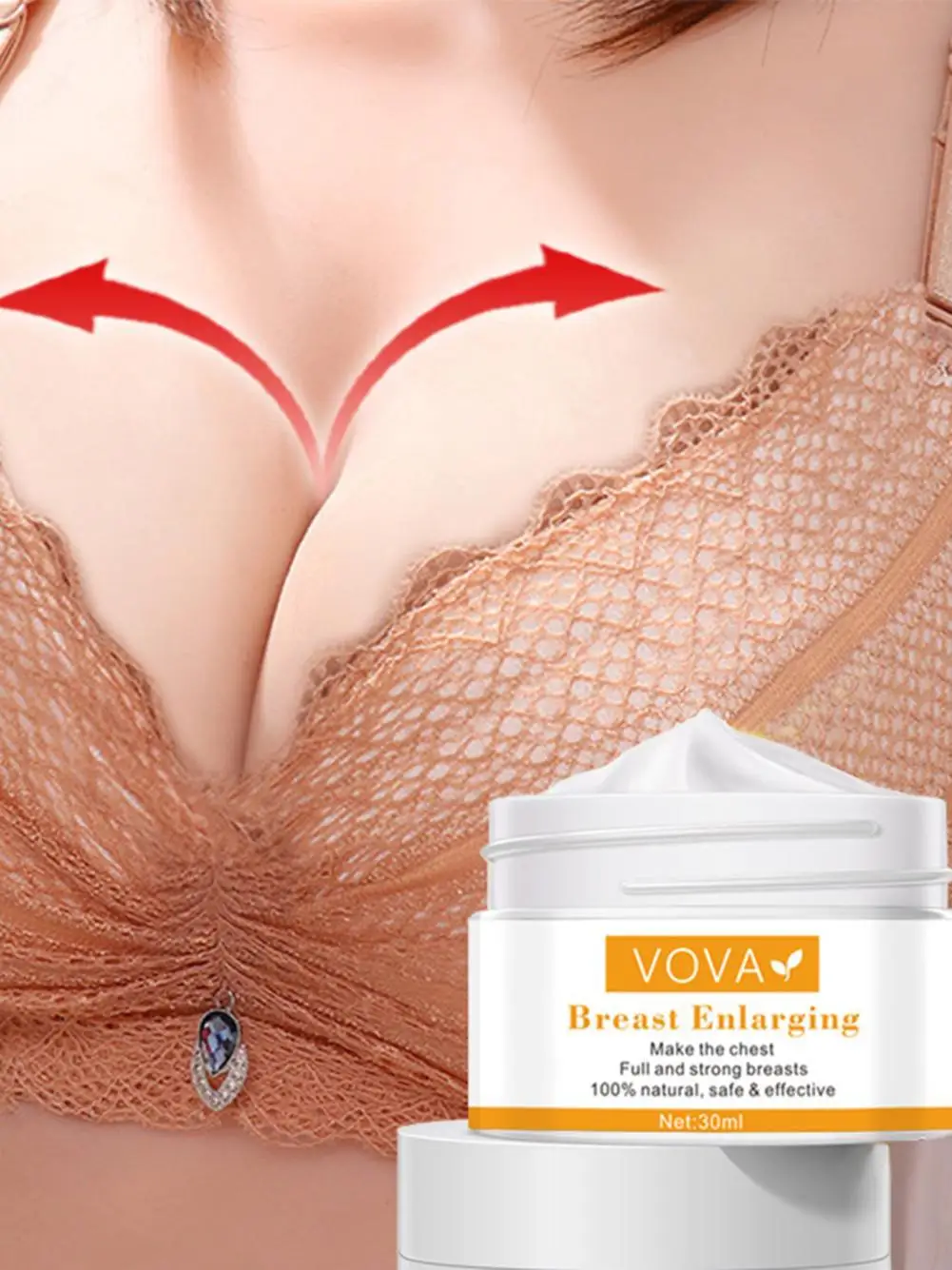 

Breast Enlargement Essential Cream Farming Enhancement Bigger Breast Bust Big Enlargement Breast Massage Enlarge G0S5