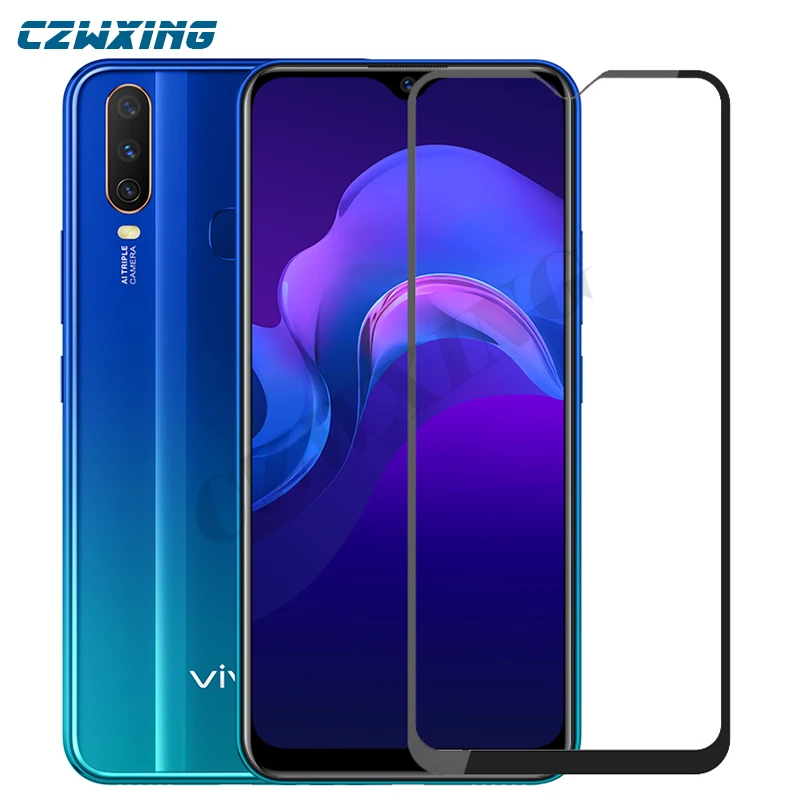 Закаленное стекло для Vivo Y12 защитное Y 12 VivoY12|Защитные стёкла и плёнки телефонов| |