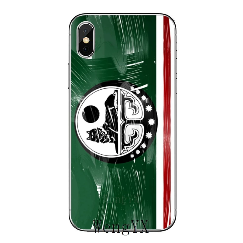 Чеченский флаг для iPhone XR X XS Max 8 7 6s 6 plus SE 5s 5c 5 iPod Touch аксессуары чехол для телефона - Цвет: Chechnya-flag-A-08