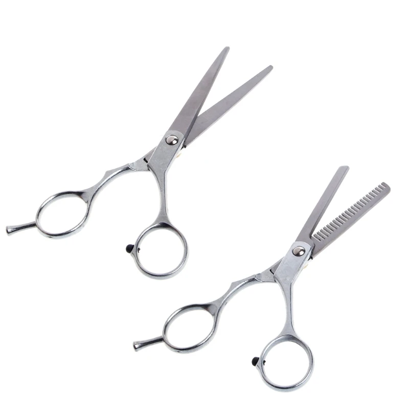 

2 pc Professional Hair Cutting Thinning Scissors Shears Barber Set Hairdressing Drop Shipping