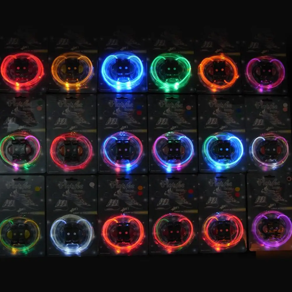 

1pair 80cm Fashion LED Luminous Shoelace Toys Accessories Glow In The Dark Improve Manipulative Ability Gift Toys For Children
