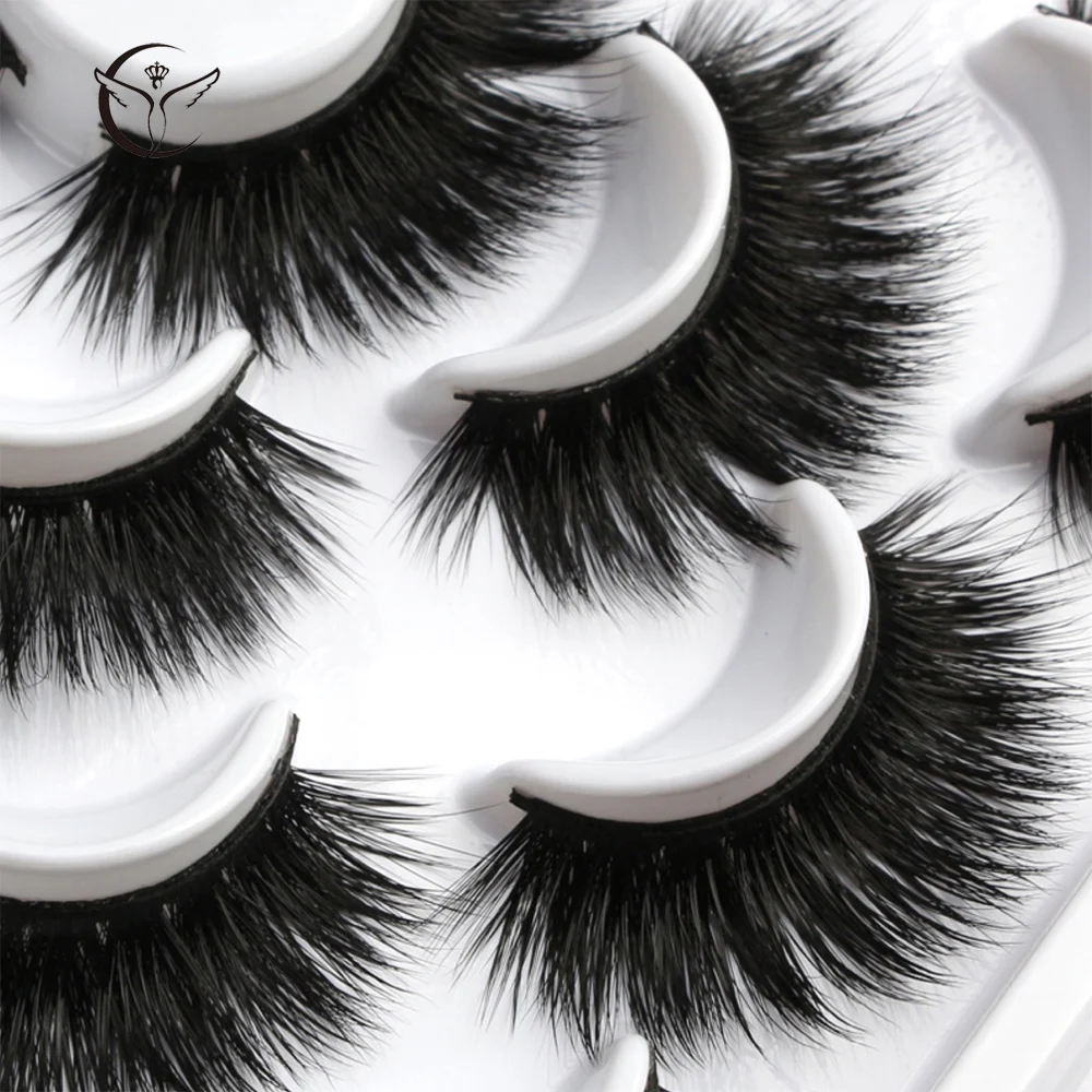 Mink eyelashes 3d mink hair eyelashes10 pairs long makeup 3d faux nature fake lashes extension false eyelashes Wholesale(10P