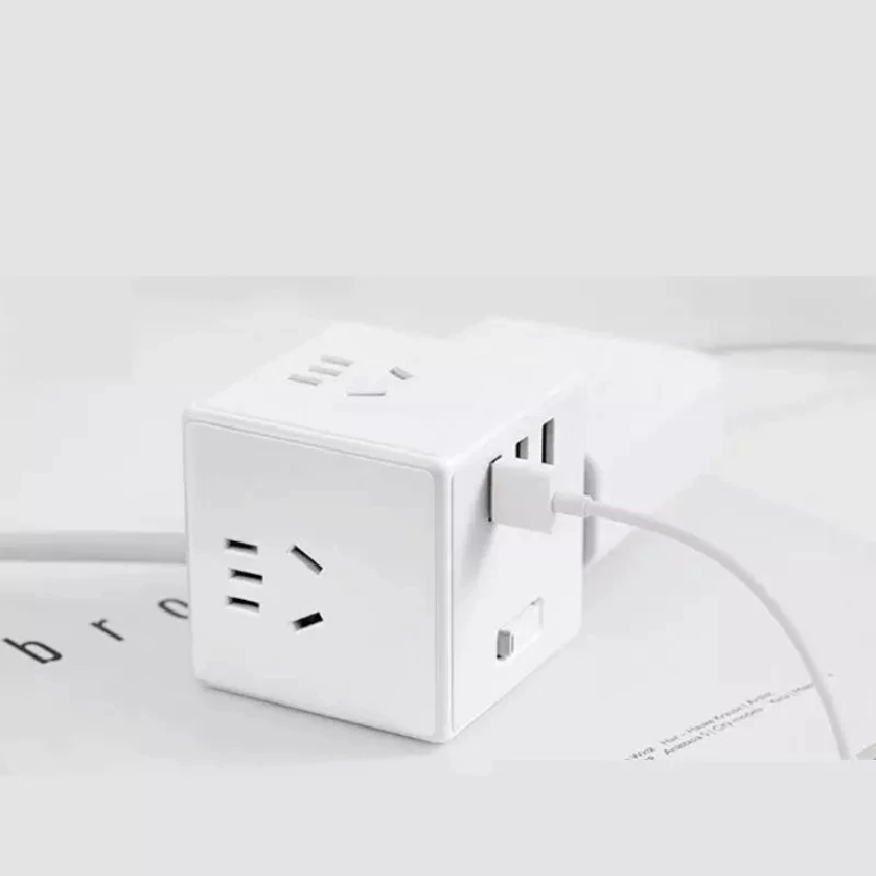 Оригинальный переносной магический куб Xiaomi Mijia Mini с 3 USB-портами 5 В 250 А зарядное