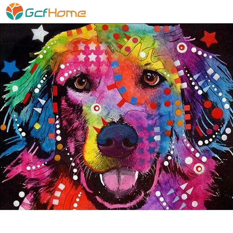 Набор для рисования по номерам на холсте Лев | Дом и сад