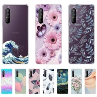 silicon case for sony xperia 1 iii fashion flexible cover on xperia 1 iii shell cover non slip anti knock shockproof personality