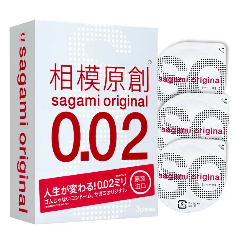 Sagami оригинальный презерватив 0 02 Ультратонкий для пениса интимные изделия