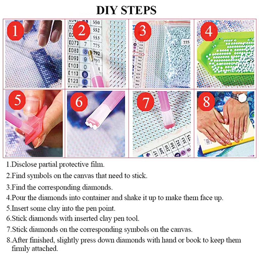 Алмазная живопись особой формы 5D сделай сам Набор для вышивки крестиком 3D