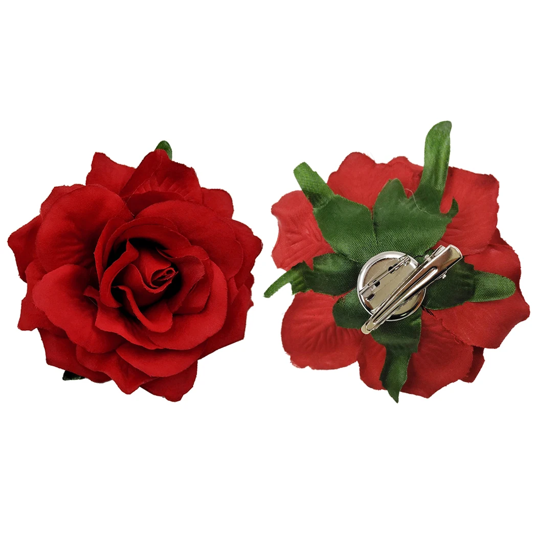 Заколки для волос с цветами розы 7 шт.| |
