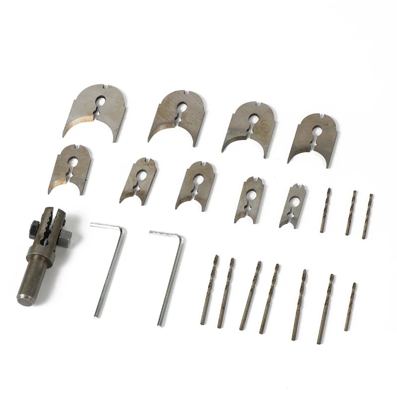 12 шт./лот нож для формования Розария шарики деревянные бусины Алмазная обработка