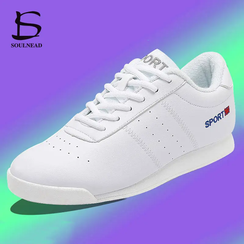 Обувь для аэробики девочек детские белые кроссовки в стиле хип хоп джазовых