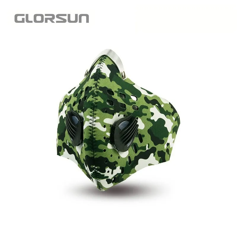 005E006 GLORSUN пыли маска неопрена продукт мода custom ситец n95 анти pm2.5 пыли смога маска Велосипеды n95 маска - Цвет: 005E006