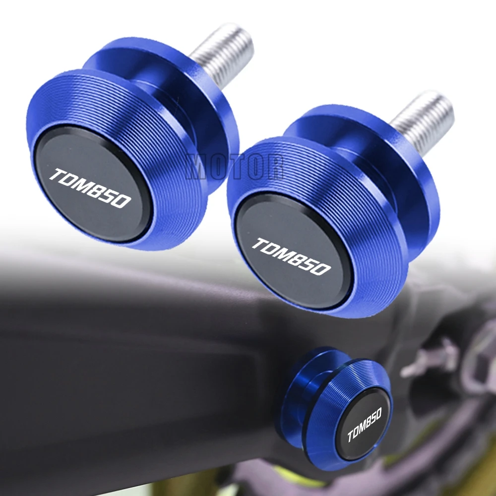 

6MM Motorcycle FOR YAMAHA TDM850 TDM 850 TDM-850 1991 1992 1993 1994 1995 1996 1997 1998-2002 Swingarm Spool Stand Screws Slider