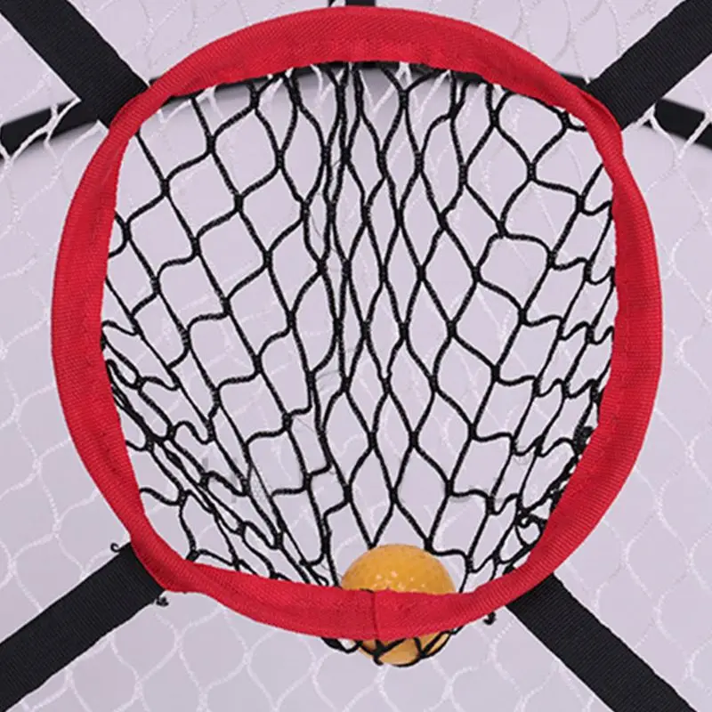 

Protable Double-layer Golf Practice Net Target Cutting Rod Round Foldable Flat Nylon Folding Set Net Golf Accessories