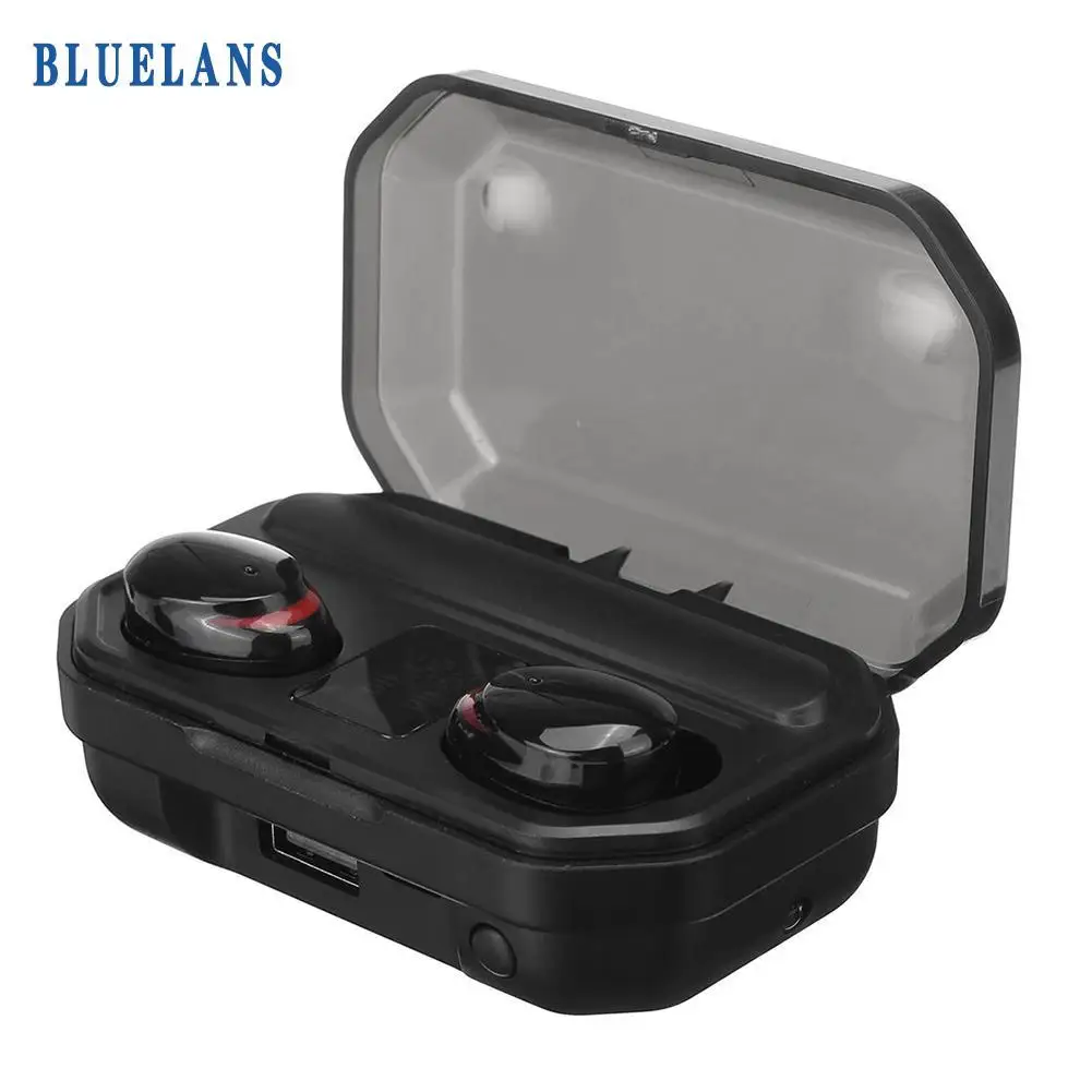 Беспроводные водонепроницаемые наушники-вкладыши M15 TWS с микрофоном, Bluetooth V5.1 HD