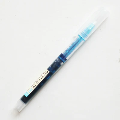 light blue Цветная быстросохнущая полная гелевая ручка 0,5 мм игольчатая точка жидких чернил шариковая проверка ручки Ручка канцелярия: ручка с подписью - Цвет: light blue