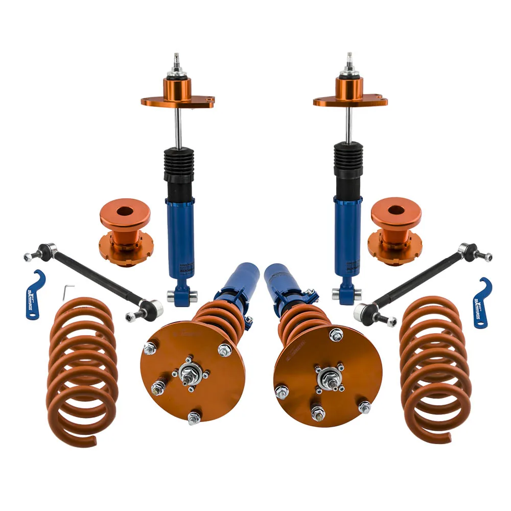 

Coilover стойки Амортизационная подвеска комплект для соло Werks для BMW '12-'17 F-series F20 F21 F22 F30 F32 тяжелые Позолоченные оцинкованные корпуса