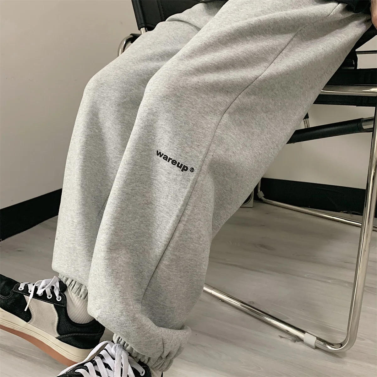 Новинка Осень-зима 2021 студенческие Свободные повседневные брюки в Корейском