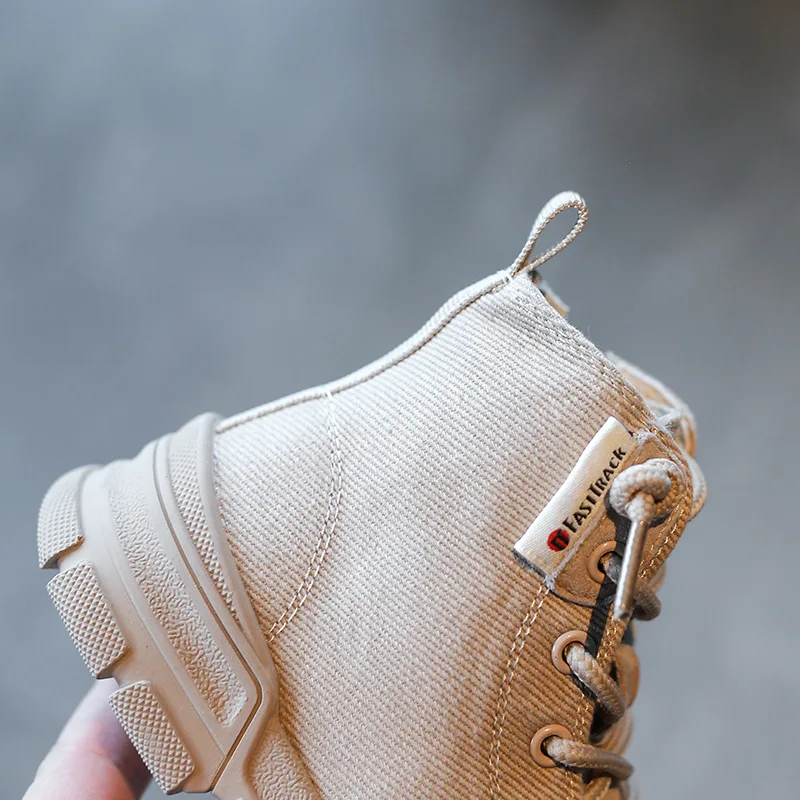 Новые осенние детские ботинки Martin Ботильоны для маленьких девочек Детская