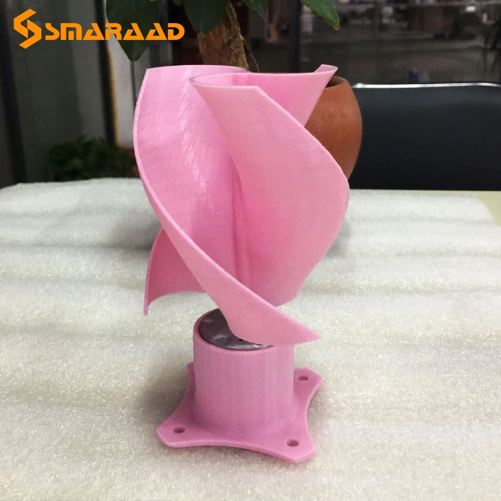 DC микро двигатель ветряная мельница модель DIY небольшой вертикальный ось