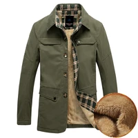 business duck down jacket warm cotton lapel large size plus velvet thicken mens tops large size jacket cotton men winter coat