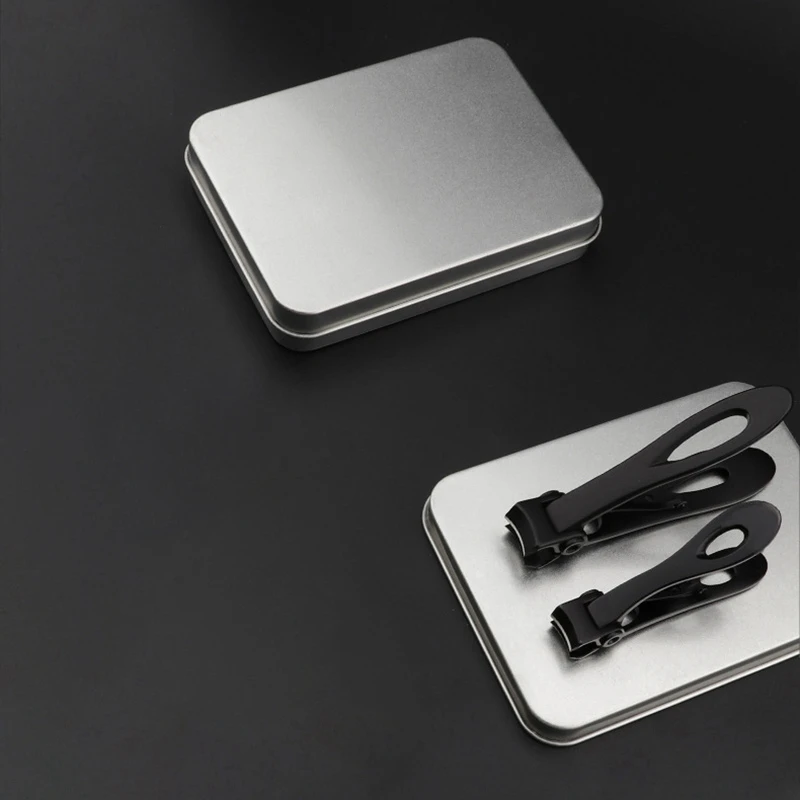 

2-Piece Stainless Steel Big Mouth Nail Clippers Anti-Splash Nail Clippers Set