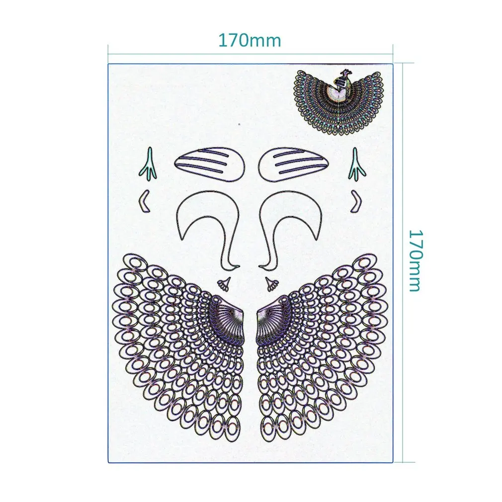 20 шт. детская бумажная форма для рисования A4 | Компьютеры и офис