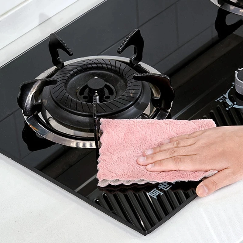 

10/30pcs Rag Cleaning Cloth Microfiber Dish Towels For Washing Dishs Kitchen Supplies Absorbent Dishcloth Dishrag Kitchen Tool