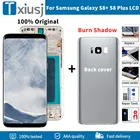 ЖК-дисплей Super AMOLED 6,2 дюйма с дигитайзером тачскрина Burn Shadow для Samsung Galaxy S8 + S8 Plus G955 G955F, запчасти для ремонта