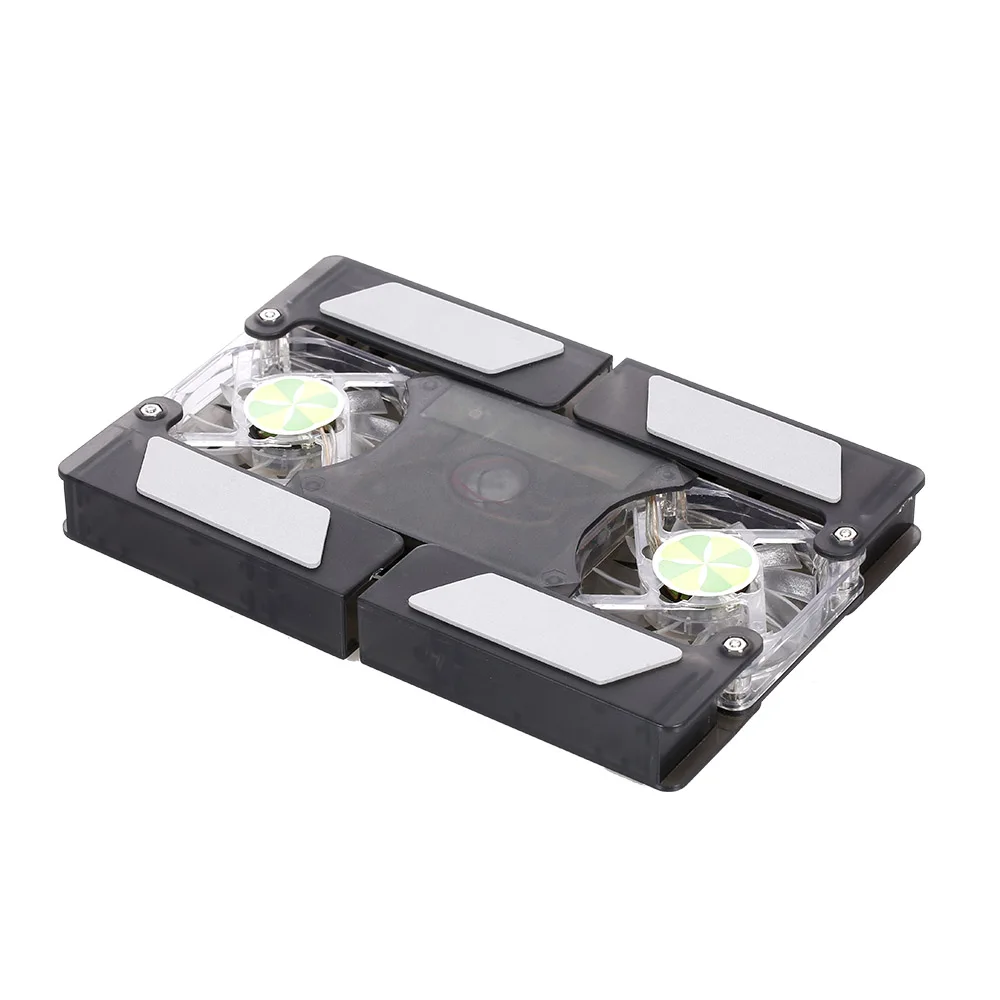 

Подставка охлаждающая портативная с двумя вентиляторами и нескользящей подставкой