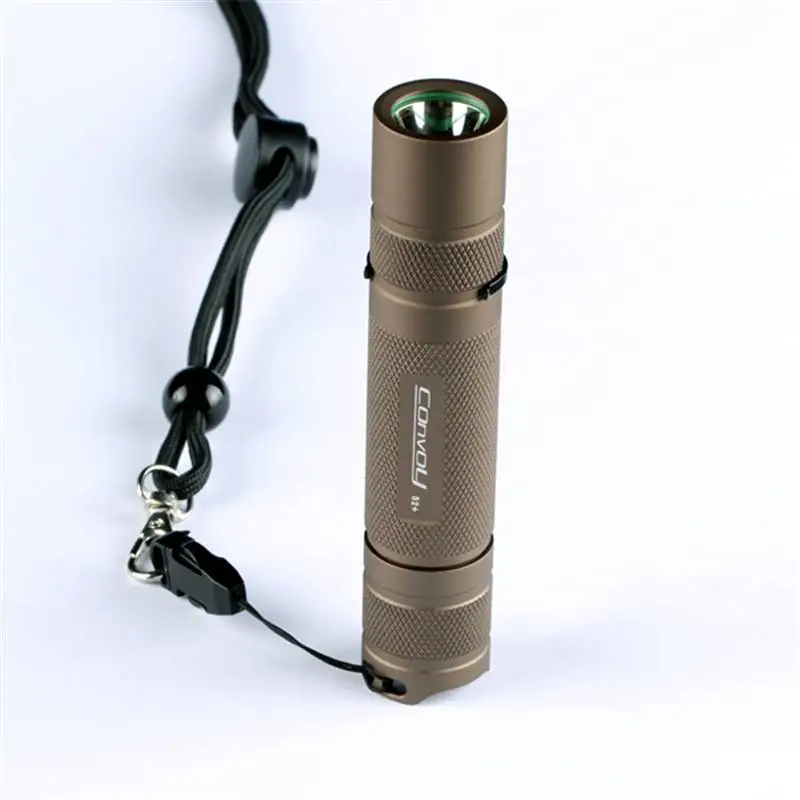 Фонарик Convoy S2 + Sand Xp-l Hi 7135x8 3/5 режимов светодиодный водонепроницаемый для