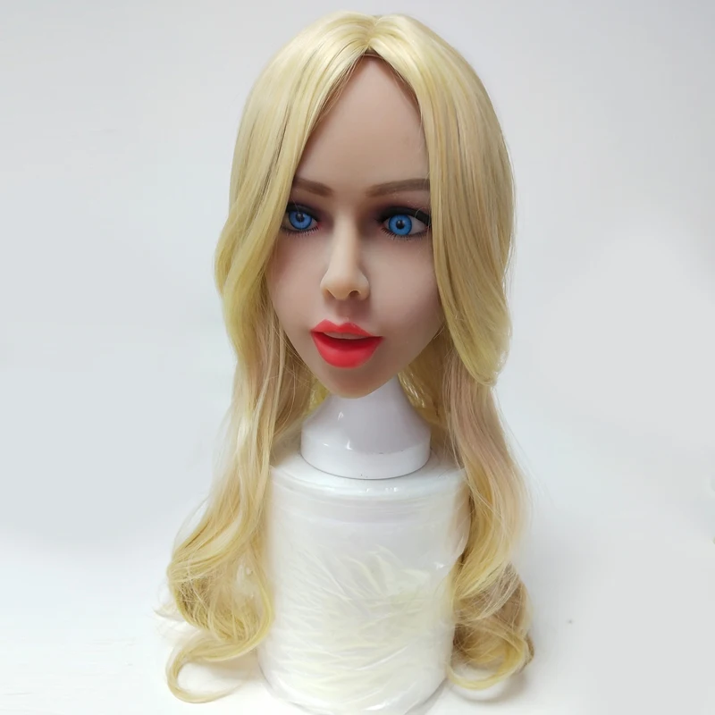 #42 секс-кукла голова настоящая силиконовая кукла для орального секса новые