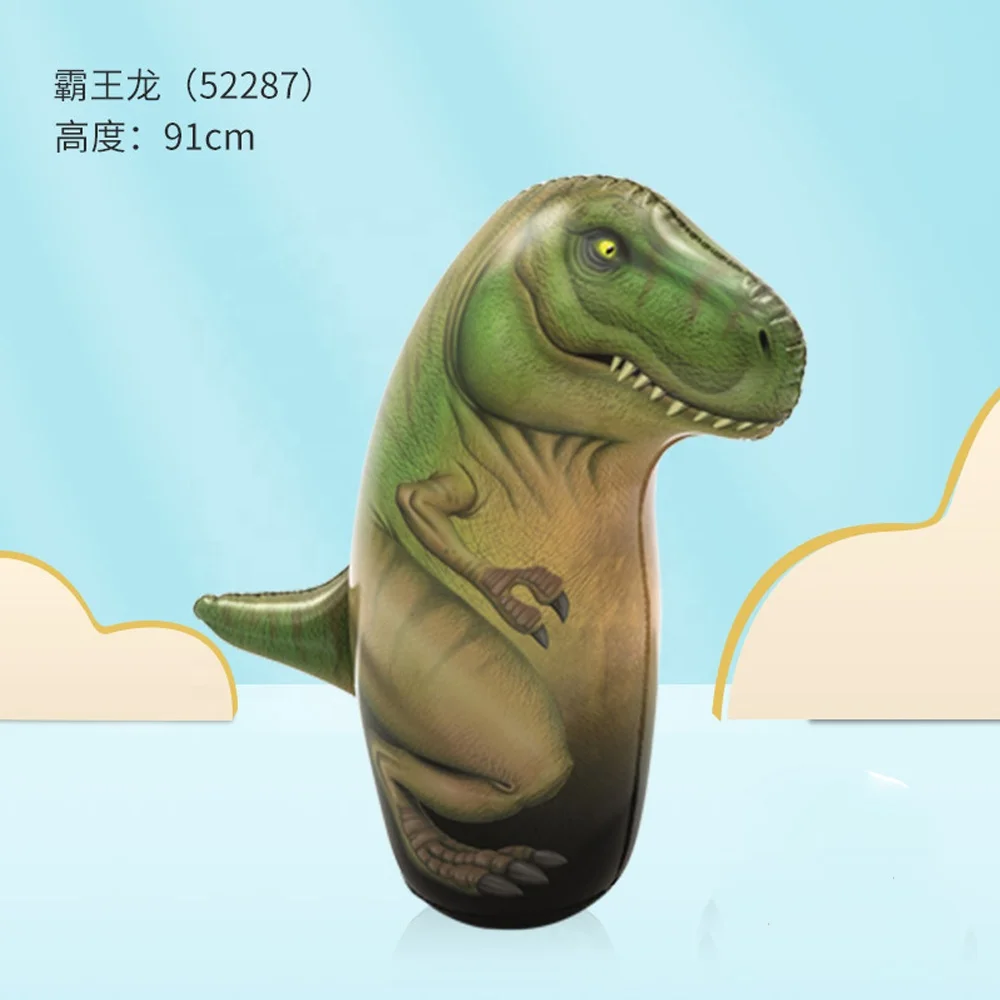 Надувной боксерский мешок Bestway 52287 боксерская коробка динозавров 3D Детский