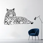 Тигр животное домашний декор для спальни гостиной стикер стены украшения дома искусство DIY виниловые наклейки на стены обои винил ph240