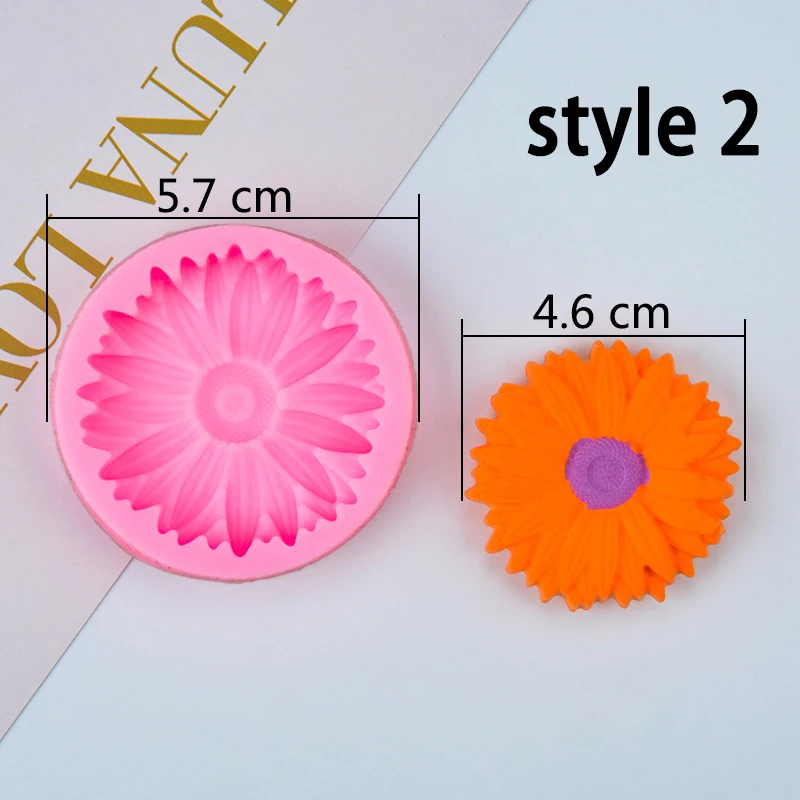 FUNBAKY силиконовая форма для изготовления мыла формы буханки в форме цветка