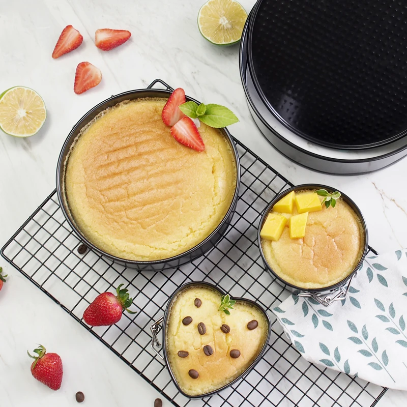 7 дюймовая антипригарная круглая форма для торта оловянный хлеб чизкейк