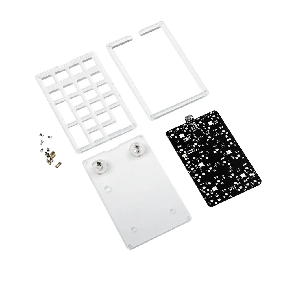 

QMK VIA 20% 21 23 24 Key Numpad RGB Full Programmable Marco Function Mechanical Keyboard For LOL Battlegrounds Gaming Photoshop