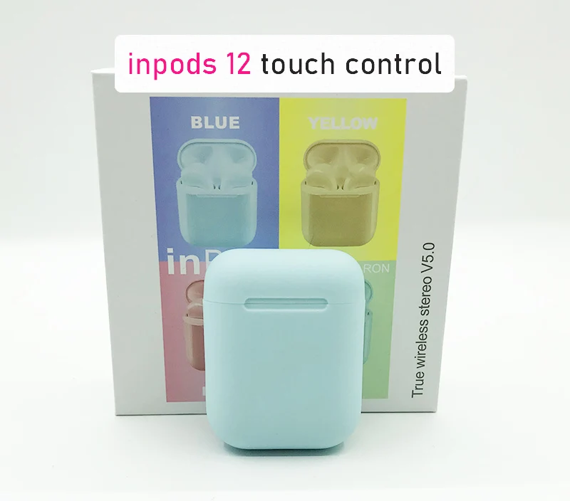 I18 inpods 12 i14 TWS Беспроводные Мини Bluetooth наушники i12 i9s tws стерео гарнитуры наушники для IOS Andorid смартфона