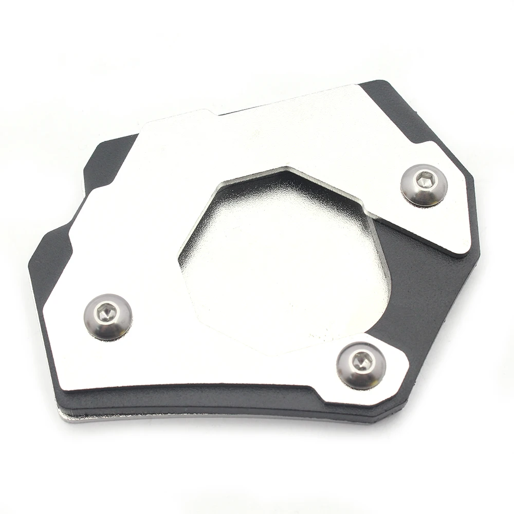 Kickstand Side Stand Extension Enlarger Pad For BMW G310GS 2017 2018 2019 Motorcycle Aluminum Silver