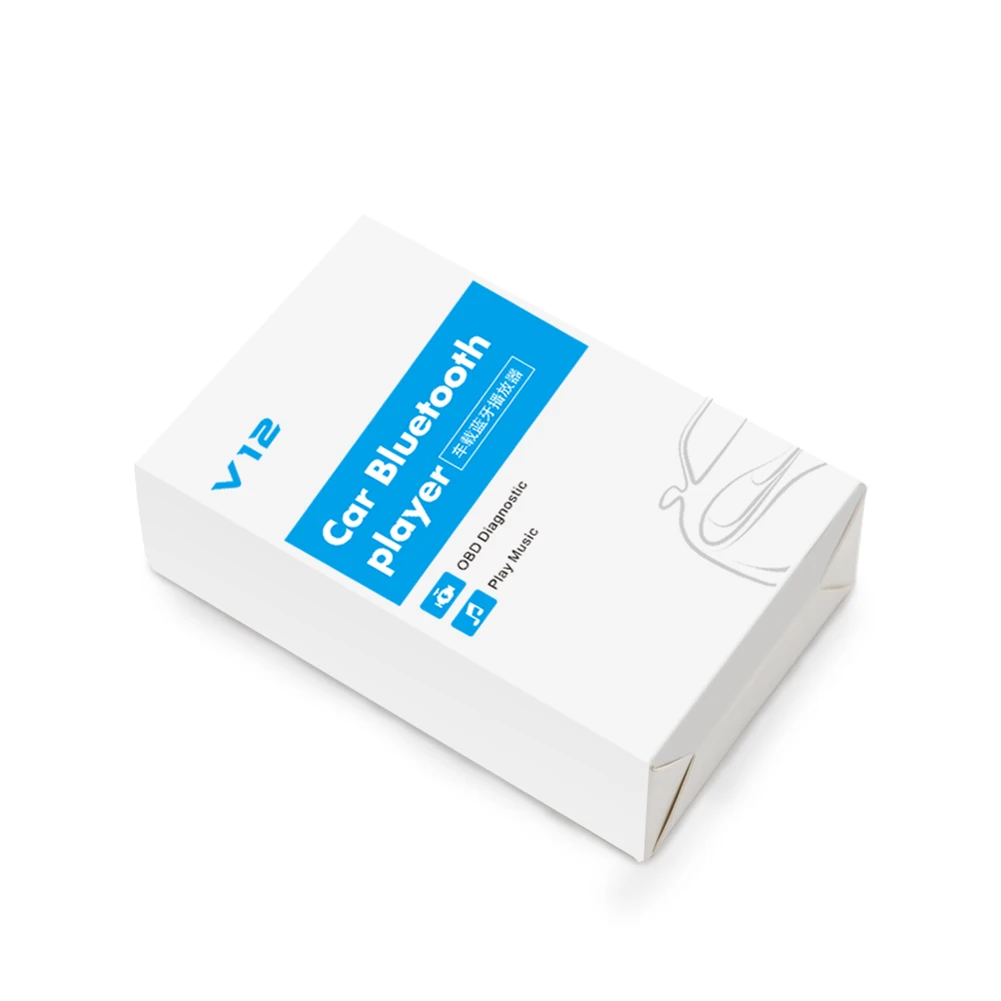 OBD BT музыкальный плеер и FM передатчик автомобильный диагностический сканер