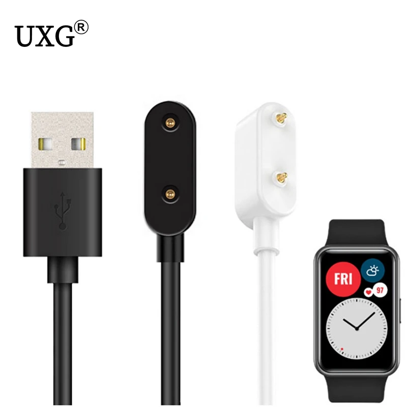 

USB Charging cable With Date transmission For Huawei Band 6 Honor Band 6 Watch Fit Bracelet Wristband Universal 1 meter Cable