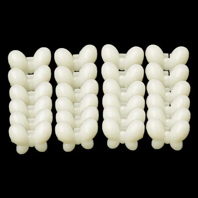 50 шт. модные новые кольца для ногтей в виде бабочки Типсы маникюра искусственных