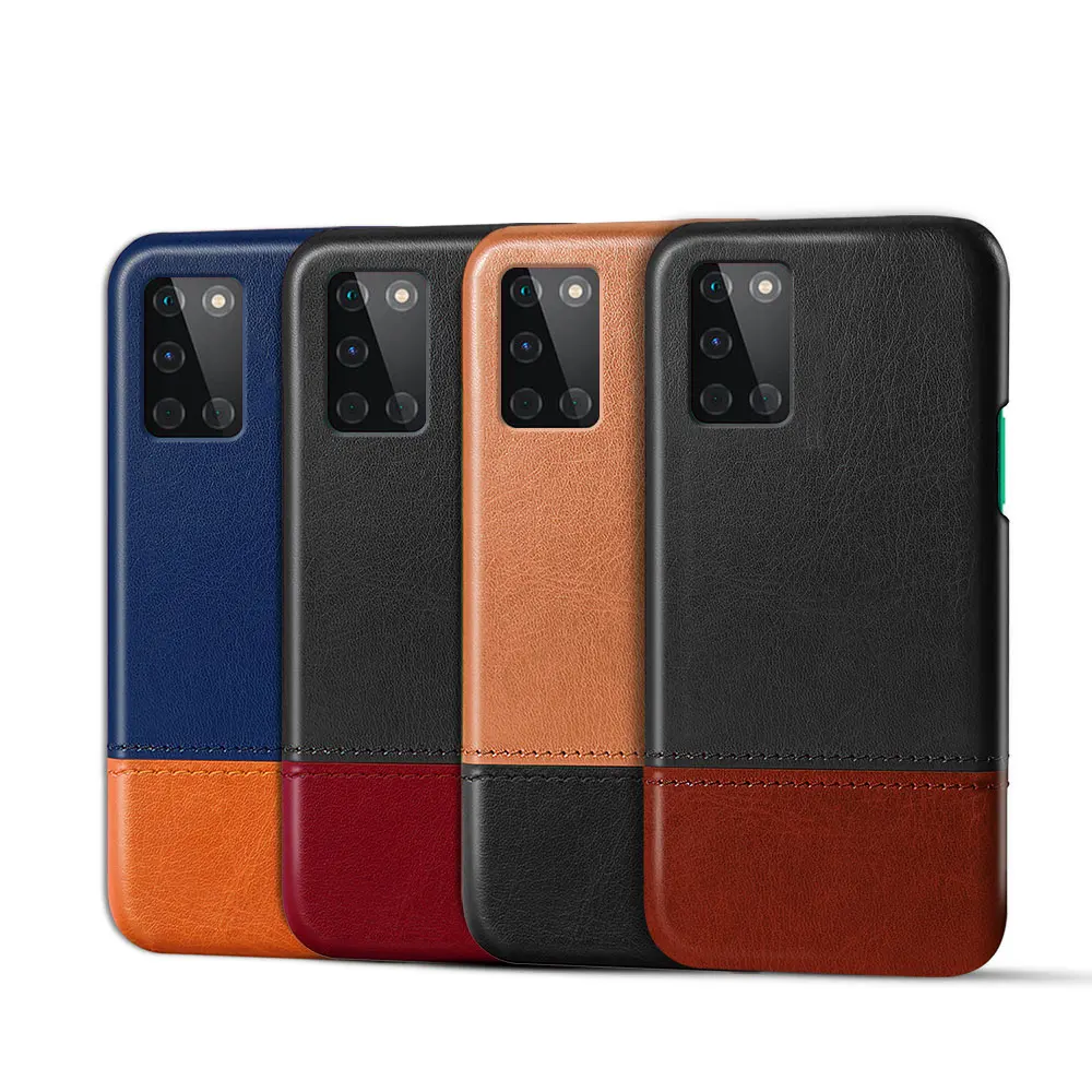 

For One plus 7 7T 8 8T 1+ 8pro Nord 9 9PRO Luxury Leather PU Stitching Slim Phone cases Antiskid Anti-fall Untrathin Back Cover