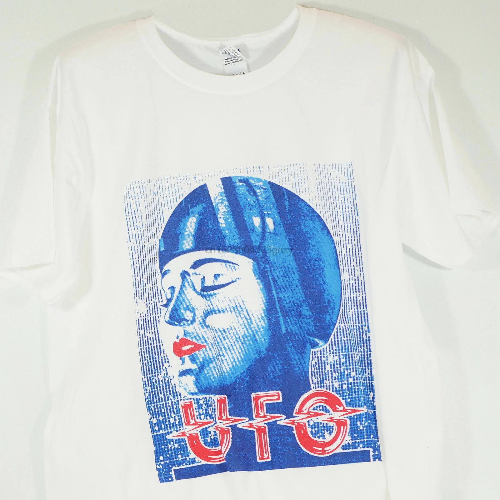 UFO PROG Рок Металл Футболка голубая Устрица культ Назарет Глубокий фиолетовый S-3XL