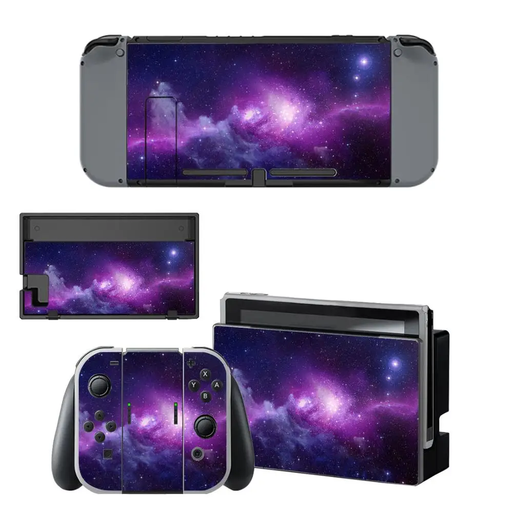 Ноd Сменные наклейки протектор обертывание звездное небо кожи наклейка для nintendo