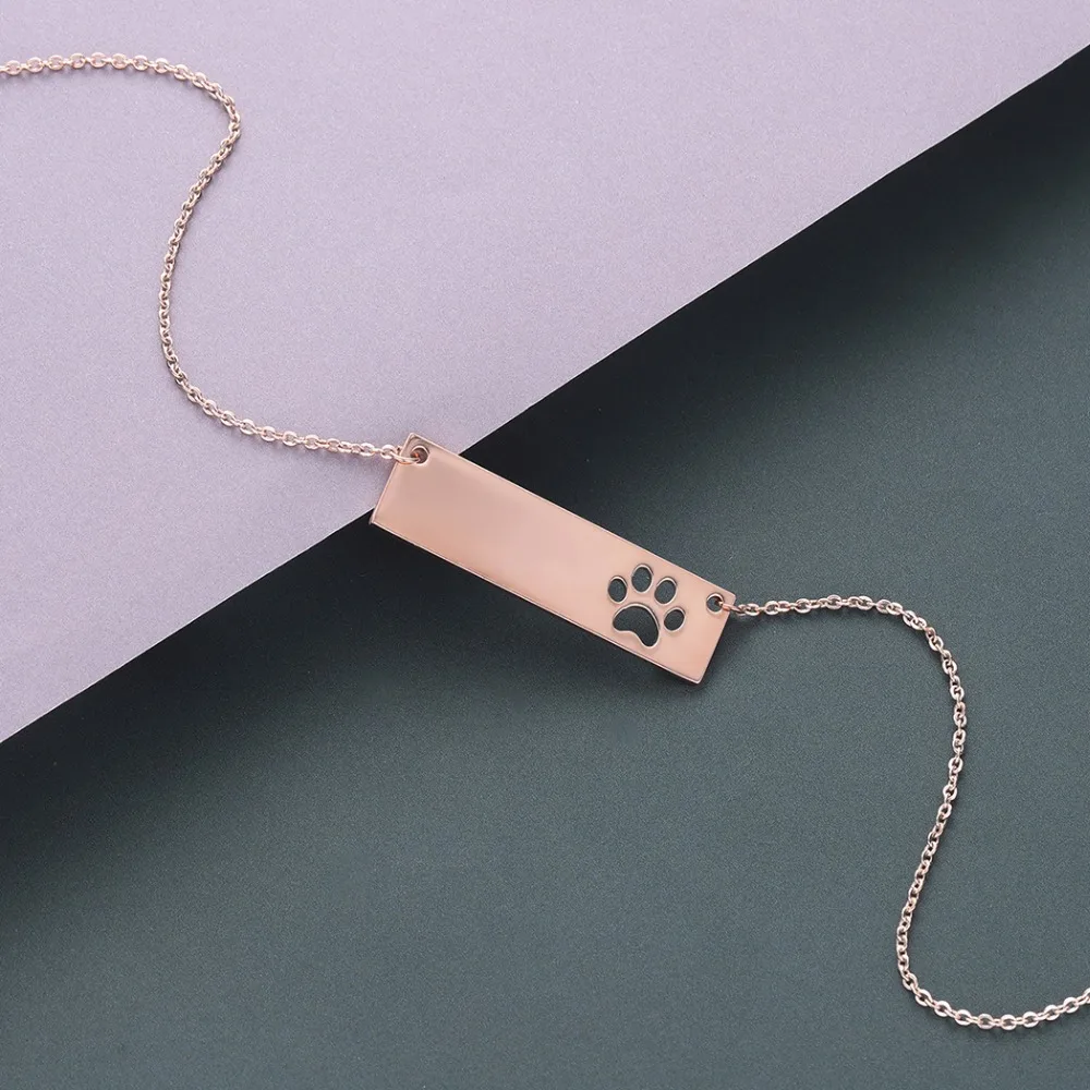 Ожерелье в виде кошачьей собачьей лапы | Украшения и аксессуары