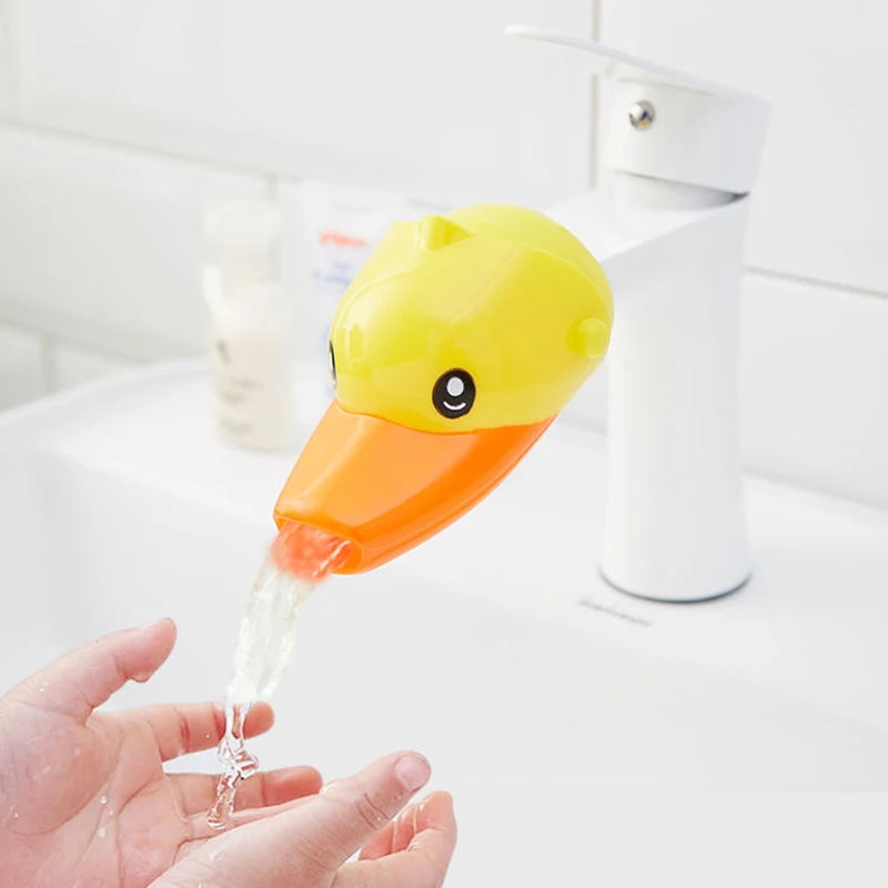 

Bath toys for Bathroom Toys Cute Animal Shape Faucet Water-Saving Cartoon Kids Baby Wash-Hand Faucet
