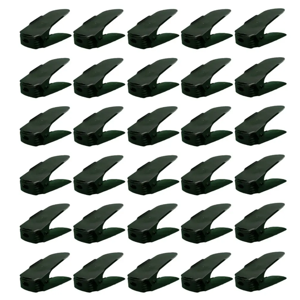 Shoe Rack Organizer Space-Saving Adjustable Plastic Home Storage Supplies | Дом и сад