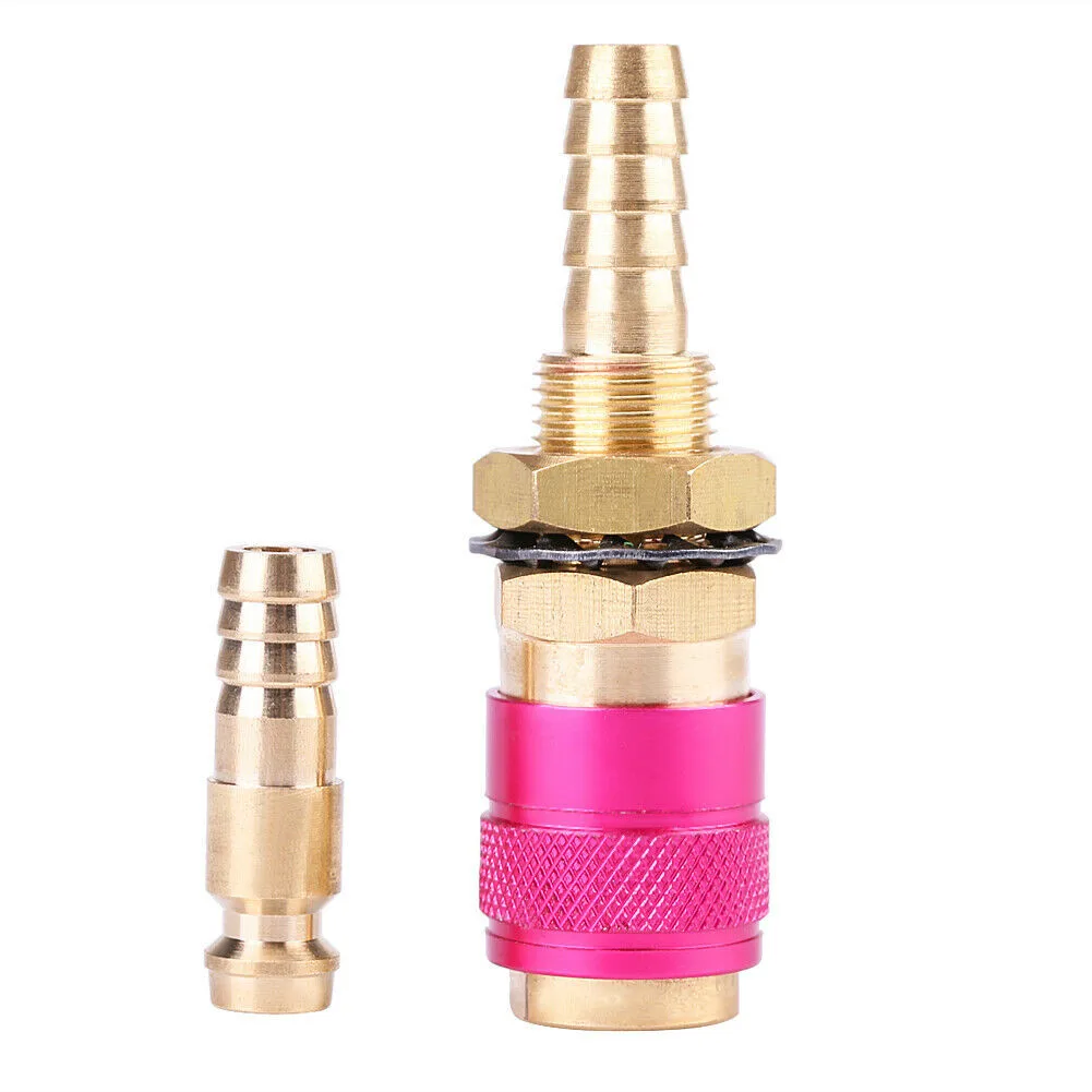 

Parts Quick Connector Kit 1pcs Brass Gas Adapter Hose Fitting Water Cooled