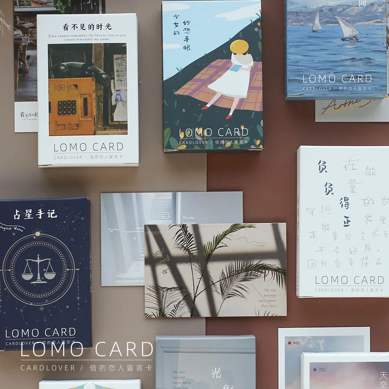 LOMO CARD 28 шт./DIY креативные милые Ретро персональные забавные notesnote сообщения
