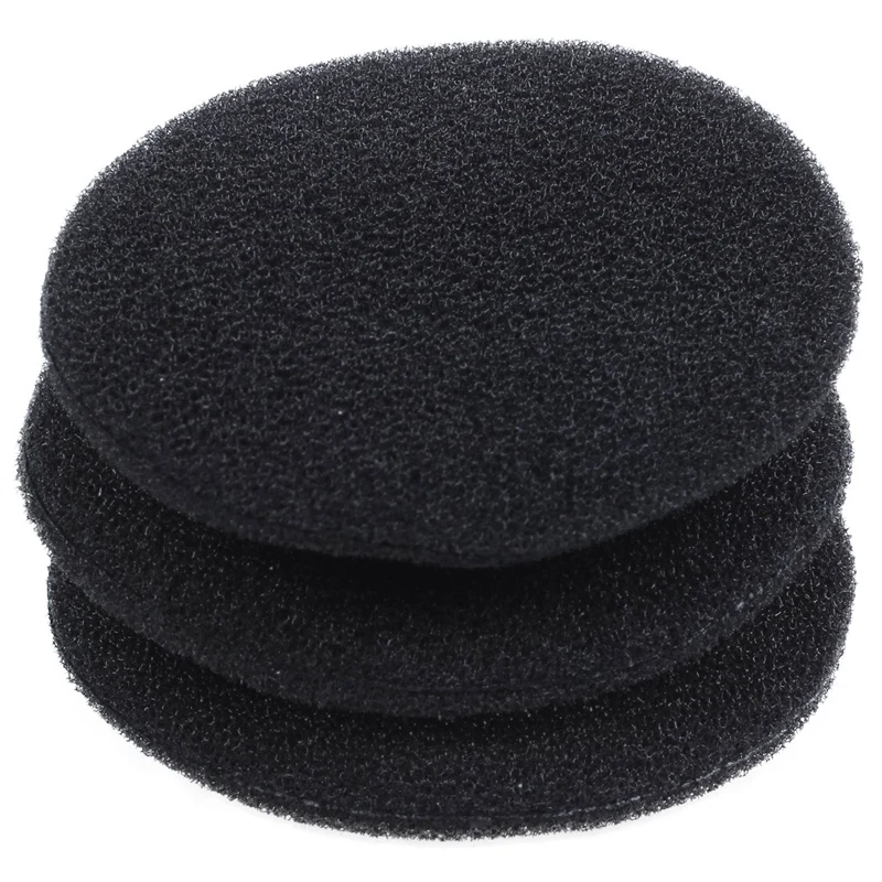 10 шт губки защитные меры мягкий черный ушной Чехол Подушка для наушников 5 см |